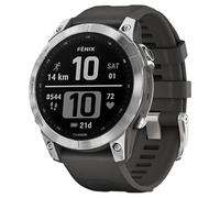 Second Life - Garmin Fenix 7 GPS Smartwatch Silver Grey - Very Good