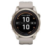 Garmin Fenix 7S Pro Sapphire Solar Soft Gold Light Sand Band 010-02776-15 Watch