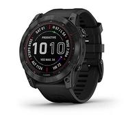 Garmin fēnix 7X 3.56 cm (1.4") MIP 51 mm Digital 280 x 280 pixels Touchscreen Black Wi-Fi GPS (satellite)
