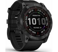 Garmin fēnix 7X 3.56 cm (1.4") MIP 51 mm Digital 280 x 280 pixels Touchscreen Black Wi-Fi GPS (satellite)