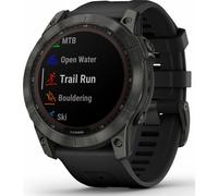 Garmin fēnix 7X 3.56 cm (1.4") MIP 51 mm Digital 280 x 280 pixels Touchscreen Grey Wi-Fi GPS (satellite)