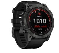 Garmin Fenix 7X Silicone Strap Smart Watch - Black