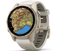 Garmin Fenix 8 43mm Sapphire AMOLED Soft Gold Fog Grey Watch GMN-393