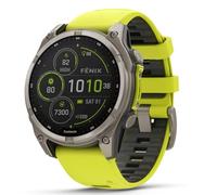 Garmin fenix 8 3.3 cm (1.3") 47 mm Digital 260 x 260 pixels Touchscreen Titanium Wi-Fi GPS (satellite)