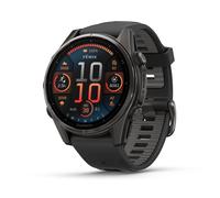 Garmin fenix 8 3.56 cm (1.4") AMOLED 47 mm Digital 454 x 454 pixels Touchscreen Black Wi-Fi GPS (satellite)