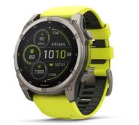 Garmin fenix 8 3.56 cm (1.4") 51 mm Digital 280 x 280 pixels Touchscreen Titanium Wi-Fi GPS (satellite)