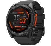 GARMIN fenix 8 AMOLED Smart Watch - Slate Grey & Black, 51 mm, Black,Silver/Grey