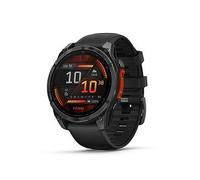 Garmin Fenix 8 3.56 cm (1.4") AMOLED 47 mm Digital 454 x 454 pixels Touchscreen Black Wi-Fi GPS (satellite)