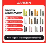 Garmin Fenix 8 Genuine Original Silicone Strap Smart Watch Strap 26mm black