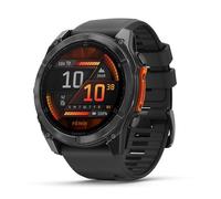 GARMIN fenix 8 AMOLED Smart Watch - Slate Grey & Black, 51 mm, Black,Silver/Grey