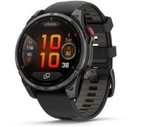 Garmin Fēnix 8 Pro 47mm AMOLED Carbon Grey DLC Titanium & Grey Silicone Smartwatch