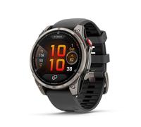 GARMIN fenix 8 Pro AMOLED Smart Watch - Graphite & Black, 47 mm, Black,Silver/Grey