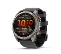 GARMIN fenix 8 Pro AMOLED Smart Watch - Graphite & Black, 51 mm, Black,Silver/Grey