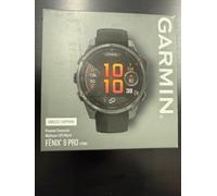 Garmin Fēnix 8 Pro 47mm AMOLED Carbon Grey DLC Titanium & Grey Silicone Smartwatch
