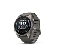 Garmin fēnix 9, 43mm GPS multisport smartwatch, Pebble Grey | Extensive health & training features, adventure watch with 10 days battery life
