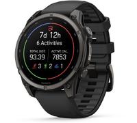 Garmin Fenix 9 47mm GPS Smartwatch Carbon Gray DLC Titanium/Black
