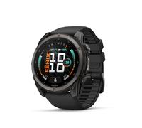 Garmin fēnix® 9, DLC Titanium, 51 mm, Carbon Grey/Black | AMOLED display, high-end multi-sport GPS smart watch