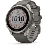 Garmin Fenix 9 Pro 47mm inReach Solar GPS Smartwatch Titanium/Pebble Gray/Silver Gray