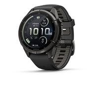 Garmin Fenix 9 Pro inReach Amoled Sapphire (43mm) GPS Watch in Carbon Grey Dlc Titanium/Black/Pebble