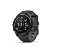 Garmin fenix® 9 Pro, inReach®, LTE, Carbon Grey DLC Titanium, 47mm, Black/Pebble Grey Strap