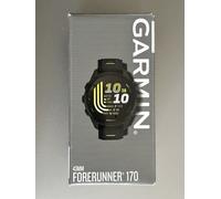 Garmin Forerunner 170, 43mm GPS running smartwatch, Black | AMOLED, lightweight, insights & features, HRV status, 80+ sports apps, safety & tracking features, up to 10 days battery