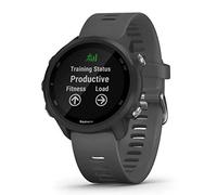 Garmin Forerunner 245 Easy to Use Lightweight GPS Running Smartwatch, Running and Training Guidance, Safety and Tracking Features included, Up to 7 days Battery Life, Slate