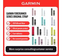 Garmin Forerunner 255/265/955/965/158/245/165 genuine original silicone strap smart watch strap FR 265s White Strap