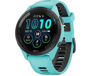Garmin Forerunner 265 Music HRM With GPS Watch Blue Running Mens Womens