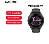 Garmin Forerunner 265 Outdoor GPS Running Smartwatch Fitness Marathon Swimming Advanced Training Fitness Tracker 13 Days Battery 46mm music black