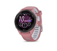 Garmin Forerunner 265S Running Smartwatch, Colorful AMOLED Display, Training Metrics and Recovery Insights, Light Pink and Powder Gray