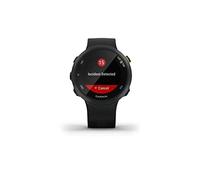 Garmin Forerunner 45 GPS Running Watch with Garmin Coach Training Plan Support - Black, Large