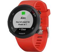 Garmin Forerunner 45 GPS Running Watch with Garmin Coach Training Plan Support - Lava Red, Large
