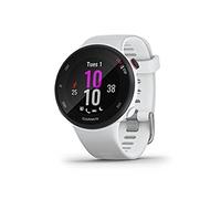 Garmin Forerunner 45S GPS Running Watch with Garmin Coach Training Plan Support - White, Small