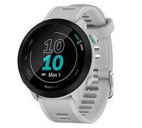 Garmin Forerunner 55, 42mm GPS running smartwatch, Whitestone