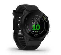 Garmin Forerunner 55 GPS Running Smartwatch - Lightweight, Training Guidance, Safety Features, Black, New