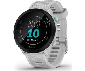 Garmin Forerunner 55 HRM With GPS Watch White Running Mens Womens