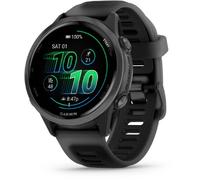 Garmin Forerunner 570 GPS Aluminium 42mm Running Smart Watch Slate Grey with TranslucentBlack/Black Band