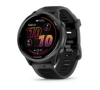Garmin Forerunner 570 GPS Aluminium 47mm Running Smart Watch Slate Grey with TranslucentBlack/ Black Band