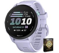Garmin Forerunner 70, 1.2" AMOLED GPS Running Watch, Training Readiness, 13-Day Battery, Cool Lavender, 010-04307-03 w/Deco Essentials 26-Month CPS Enhanced Protection Pack