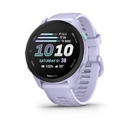 Garmin Forerunner 70, 43mm GPS running smartwatch, lightweight, AMOLED, easy to use, safety & tracking features, up to 13 days battery life, Cool Lavender