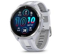 Garmin Forerunner 965 Quartz Smartwatch for Unisex, Whitestone/Powder Grey