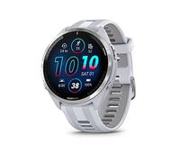 Garmin Forerunner® 965 Running Smart Watch with Colorful AMOLED Display, Training and Recovery Measurements, Whitestone and Powder Gray