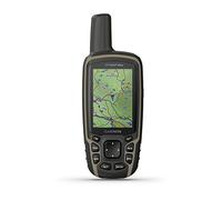 Garmin GPSMAP 64sx, Handheld GPS with Altimeter and Compass, Preloaded With TopoActive Maps, Black/Tan