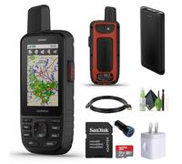 Garmin GPSMAP 67i Rugged Hiking GPS Premium Handheld inReach Satellite Technology, Two-Way Messaging, Interactive SOS, Mapping Bundle with Accessories