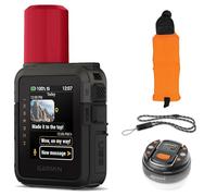 Garmin inReach Mini 3 Plus, Rugged Global Satellite Communicator with Touchscreen Texting, Photo & Voice Messaging, Emergency SOS Messages - Bundle w/Deco Essentials Lanyard, Strap & LED Lantern