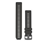 Garmin Instinct 22 Mm Silicone Strap Black One Size Graphite