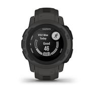 Garmin Instinct 2S, Smaller-Sized Rugged Outdoor Watch with GPS, Built for All Elements, Multi-GNSS Support, Tracback Routing and More, Graphite