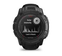 Garmin Instinct 2X Solar Fibre-Reinforced Polymer & Black Silicone Strap Smartwatch