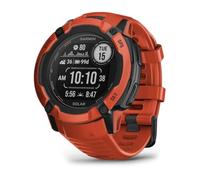 Garmin Instinct 2X SOLAR GPS 50mm Smartwatch, Larger Rugged watch, Built-in Sports Apps & Health Monitoring, Solar Charging and Ultratough Design Features, up to 40 days Battery Life, Flame Red