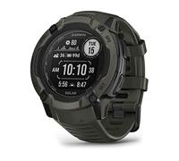 Garmin Instinct 2X SOLAR GPS 50mm Smartwatch, Larger Rugged watch, Built-in Sports Apps & Health Monitoring, Solar Charging and Ultratough Design Features, up to 40 days Battery Life Moss